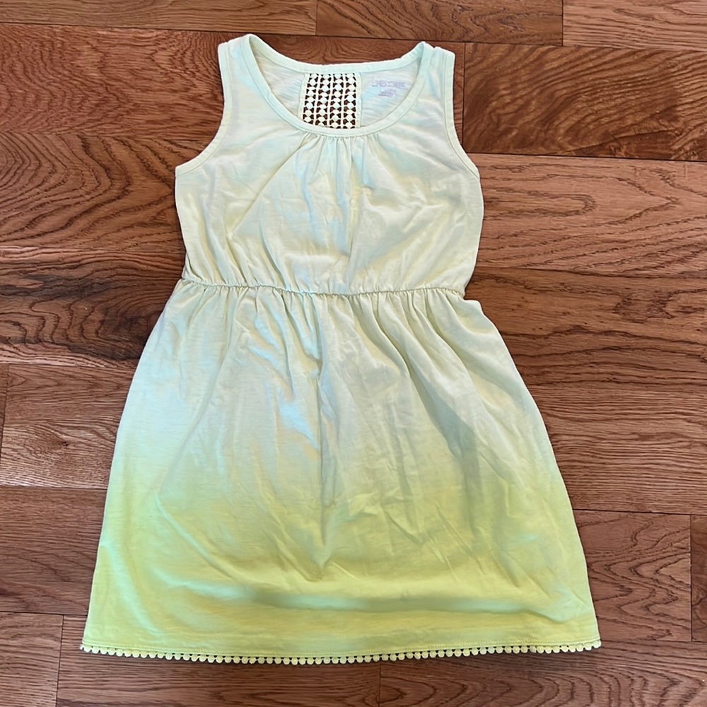 Cherokee Ombré Yellow Dress, Girls M